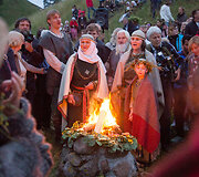 Rasos &scaron;ventė Kernavėje
