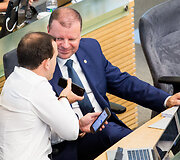 Virginijus Sinkevičius, Saulius Skvernelis