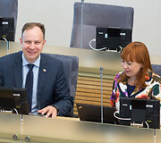 Aurelijus Veryga, Jurgita Petrauskienė