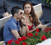Portugalijos rinktinės puolėjo Cristiano Ronaldo mergina, modelis Irina Shayk