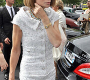 Amerikieti&scaron;kojo &bdquo;Vogue&ldquo; žurnalo vyr.redaktorė Anna Wintour