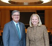 15 vieta &ndash; IBM korporacijos vadovė Virginia Rometty