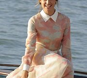 Aktorė Kasia Smutniak ir &bdquo;Valentino Resort&ldquo; suknelė