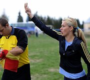 Tihana Nemčic rungtynių metu