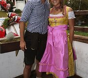 Claudio Pizarro su drauge Karla Salcedo