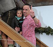 Franckas Ribery su dukra Hiziya