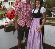 Luizas Gustavo su drauge Milene