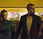 Kim Kardashian ir Kanye Westas