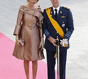 Belgijos princas Philippe'as ir princesė Mathilde