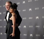 Aktorė Salma Hayek-Pinault su vyru Francois-Henri Pinault