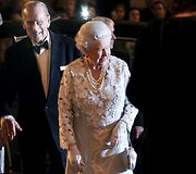 Karalienė Elizabeth II ir princas Philipas