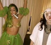Lady Gaga Helovino vakarėlyje