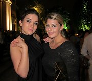 Marija Palaikytė kompanijos &bdquo;Business of Fashion&ldquo; vakarėlyje su kurso drauge Jade
