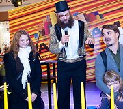 Leonardas Pobedonoscevas su dukra Emilija 