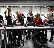 Pasiruo&scaron;imo kolekcijos pristatymui akimirka