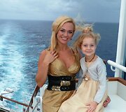 Ingrida Martinkėnaitė su dukra Marija