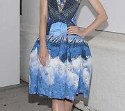 Aktorė Jamie King ir &bdquo;Peter Pilotto&ldquo; suknelė