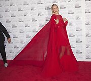 Manekenė Karolina Kurkova ir &bdquo;Valentino&ldquo; suknelė