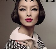 Manekenė Fei Fei Sun &bdquo;Vogue Italia&ldquo; žurnale
