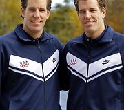 29 vieta &ndash; amerikiečių IT verslininkai, dvyniai Cameronas (kairėje) ir Tyleris Winklevossai (31 m.)