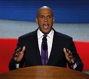 40 vieta &ndash; Niuarko (JAV) meras, vienas įtakingiausių amerikiečių politikų Cory Bookeris (41 m.)