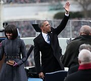 JAV prezidentas Barackas Obama su žmona Michelle