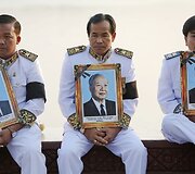 Kambodžos karaliaus Norodomo Sihanouko laidotuvių procesija