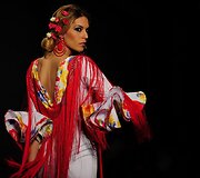 Tarptautinės flamenko mados savaitės akimirka