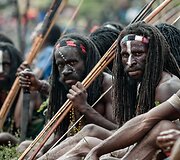 Balimo slėnio gyventojai (Papua provincija, Indonezija)