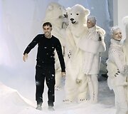 &bdquo;Moncler Gamme Rouge&ldquo; kolekcijos dizaineris Giambattista Valli 