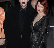 Marilynas Mansonas su drauge