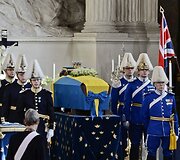 Laidotuvių akimirka