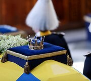 Laidotuvių akimirka