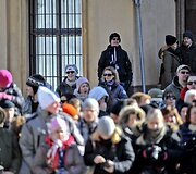 Laidotuvių akimirka