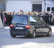 Laidotuvių akimirka