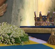 Laidotuvių akimirka