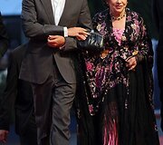 Aktoriai Gina Lollobrigida ir Jasonas Lewisas