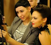 &bdquo;Pinup Girls&ldquo; fotosesijos akimirka