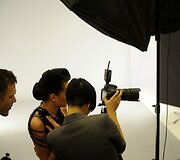 &bdquo;Pinup Girls&ldquo; fotosesijos akimirka
