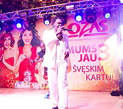 Dr. Alban koncerto akimirka 