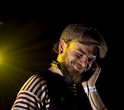 &bdquo;Parov Stelar Band&ldquo; koncerto akimirka