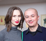 Aleksandras Pogrebnojus ir Monika Račiūnaitė 