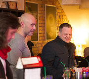 Vytautas Martinaitis (centre) ir Andrius Remi&scaron;evskis