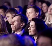 Laura Blaževičiūtė su vyru Andriumi Pranckevičiumi