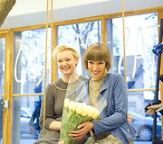 Ieva Juodelytė ir Vėjūnė Unikauskienė