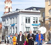 Filmavimo akimirka