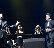 Vytautas Rum&scaron;as jaunesnysis ir Stasys Povilaitis