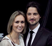 Eva Saikovska ir Vytautas Rum&scaron;as