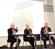 Algimantas Čekuolis, Asta Einikytė ir Vytaras Radzevičius