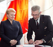 Dalia Grybauskaitė ir Paulius Kovas